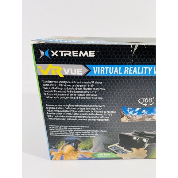 Xtreme Cables VR VUE Virtual Reality Viewer for 3.5" to 6" Smartphones Games - Picture 11 of 12